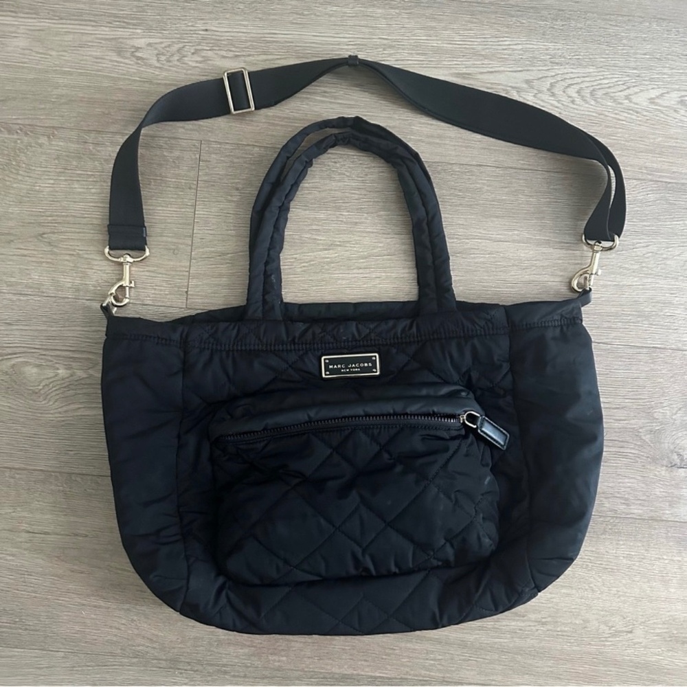 Marc Jacobs Quilted Black Diaper‎ Bag